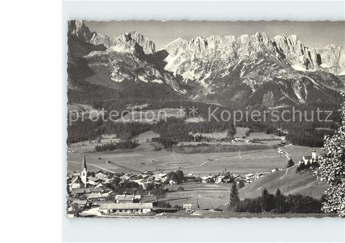 Ellmau Tirol mit Wildem Kaiser