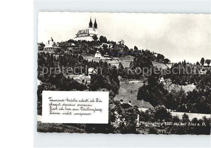 Linz Donau Pöstlingberg