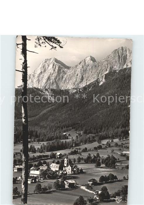 Ramsau Dachstein Steiermark mit Torstein Mitterspitz und Dachstein