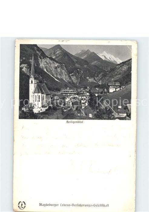 Heiligenblut Kaernten Ortsansicht Kirche