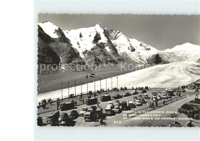 Grossglockner Parkplatz Freiwandeck Johannisberg Pasterzen Gletscher