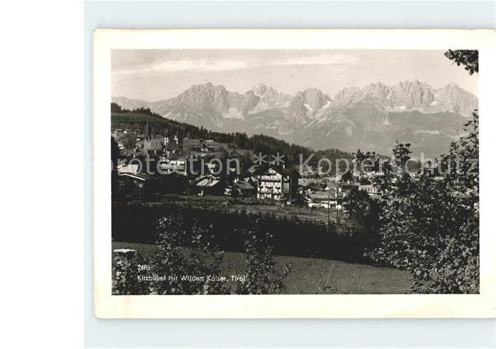 Kitzbuehel Tirol mit Wildem Kaiser
