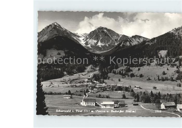 Schattwald mit Ponten und Bscheisser