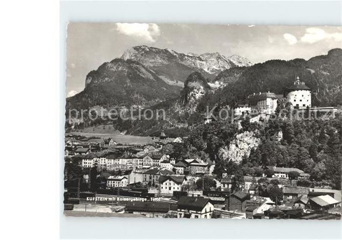 Kufstein Tirol mit Kaisergebirge