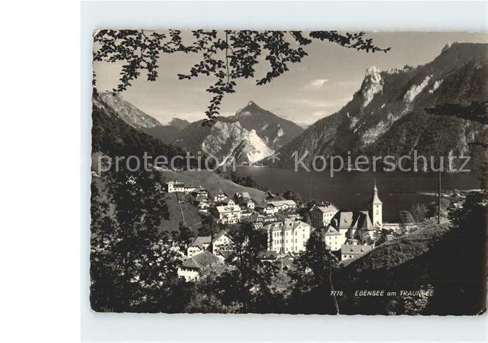 Ebensee Oberoesterreich Panorama