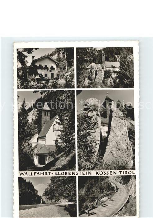 Koessen Tirol Wallfahrt Klobenstein Teilansichten