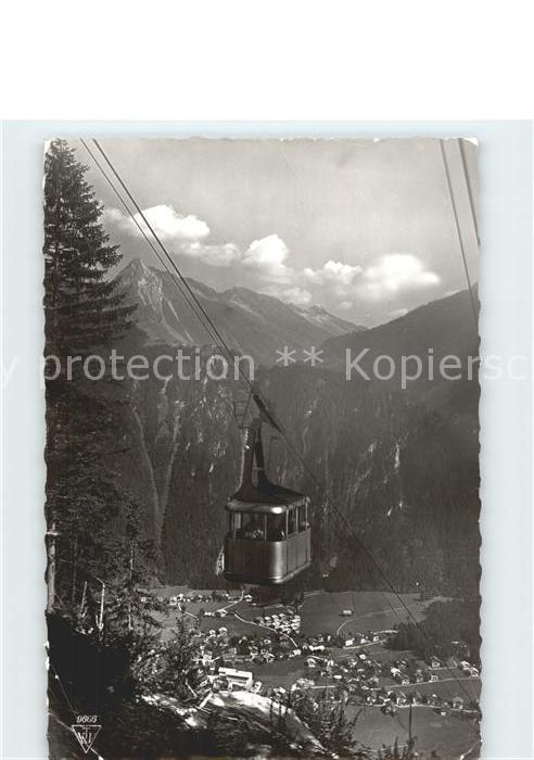 Mayrhofen Zillertal mit Brandbergkolm Seilbahn
