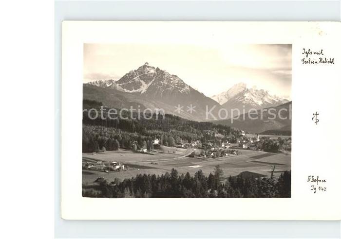 Igls Tirol mit Gerlos und Habicht