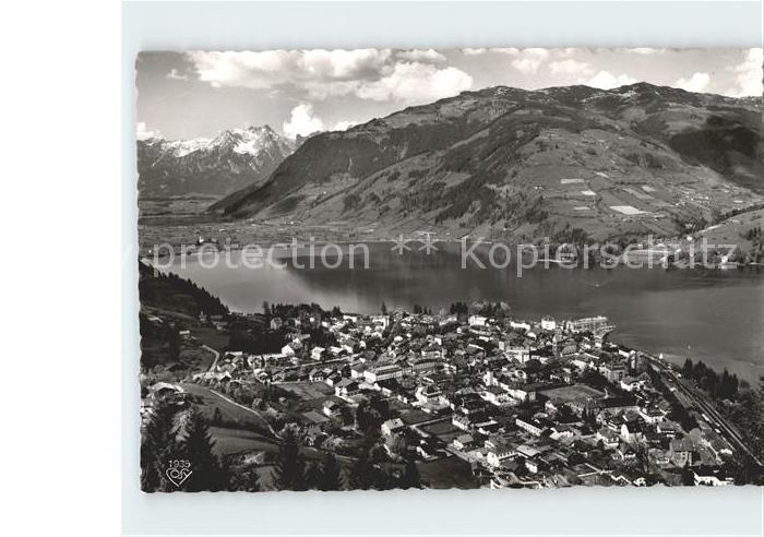 Zell See mit Steinernes Meer Fliegeraufnahme