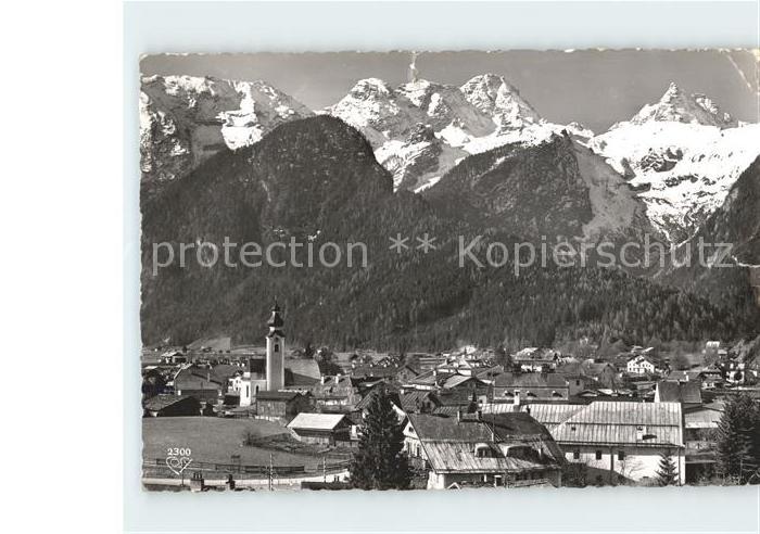 Lofer mit Loferer Steinberge