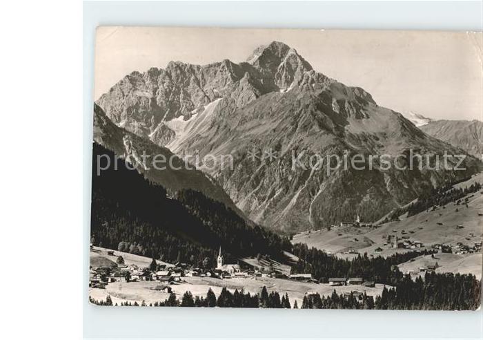 Kleinwalsertal mit Riezlern Hirschegg Mittelberg und W