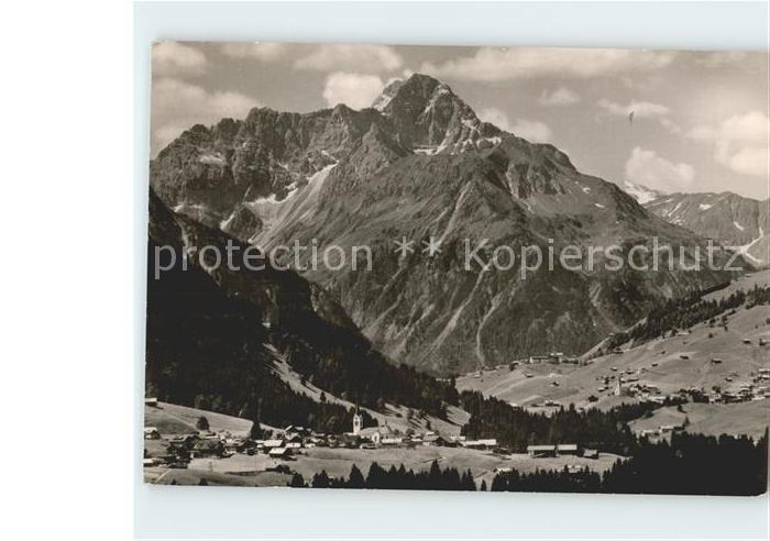 Kleinwalsertal mit Riezlern Hischegg Mittelberg und Widderstein