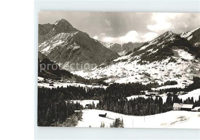 Kleinwalsertal mit Riezlern Hischegg Mittelberg und Widderstein
