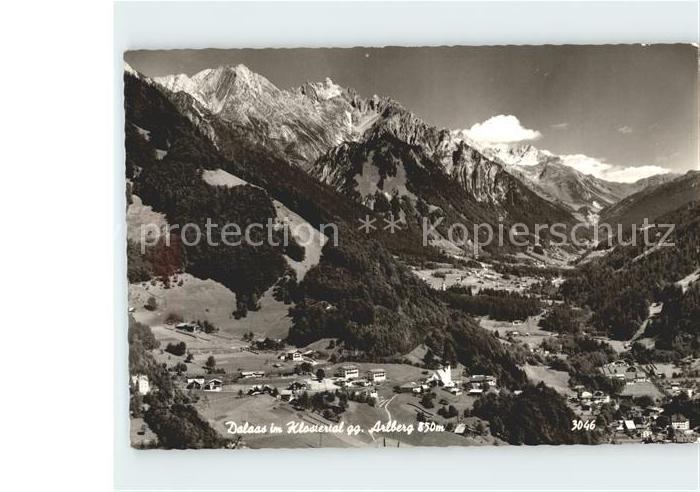 Dalaas im Klostertal mit Arlberg
