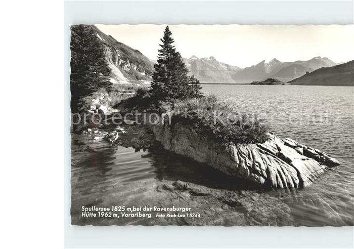 Spullersee mit Ravensburger Huette