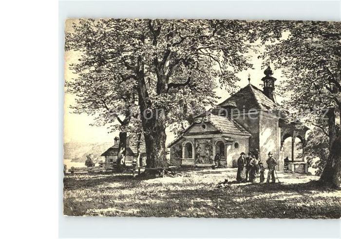Millstatt Millstaettersee Kalvarienberg Kapelle