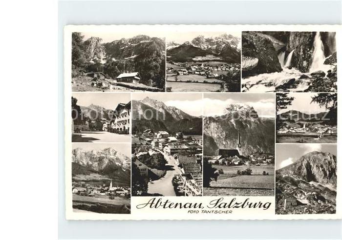 Abtenau Panorama Orts und Teilansichten