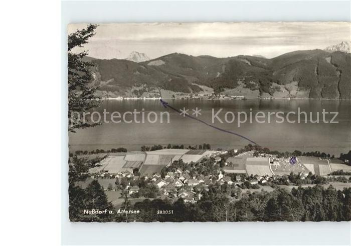 Nussdorf Attersee Panorama