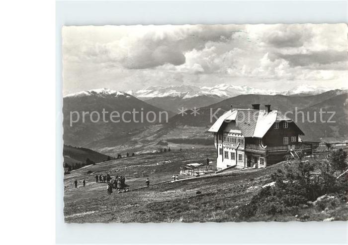 Goerlitzen Pacheiners Alpengasthof Gerlitzenhaus