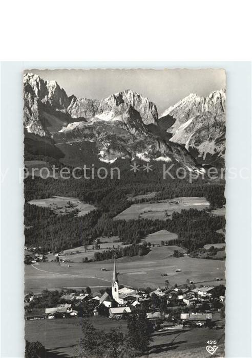 Ellmau Tirol mit Wildem Kaiser
