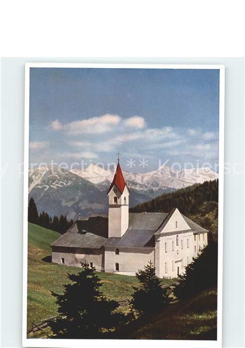 Stubaital Wallfahrtskirche Maria Waldrast mit Olperer