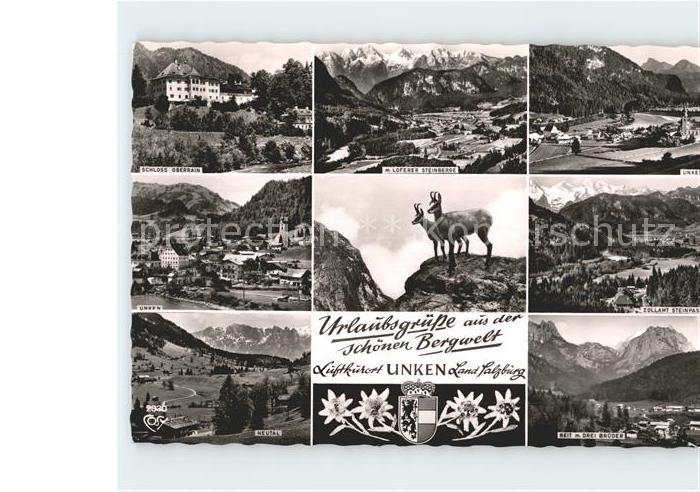 Unken Schloss Oberrain Loferer Steinberge Unk
