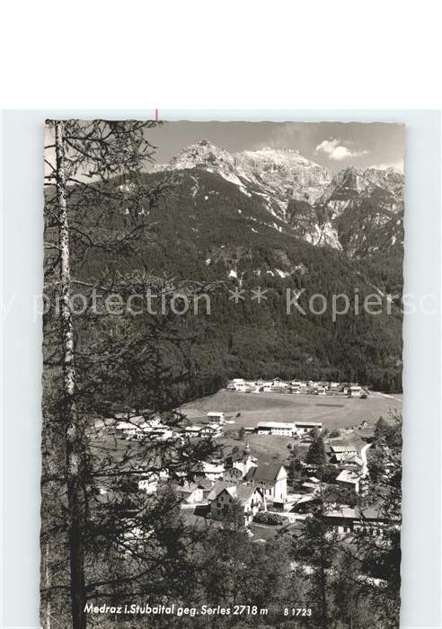 Medraz mit Serles Panorama