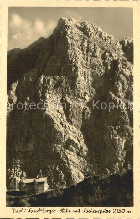Landsbergerhuette mit Lachenspitze