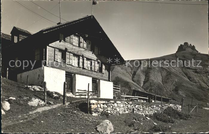 Adelboden Frutigen BE Berghotel Engstligenalp Tschingelochtighorn Berner Alpen