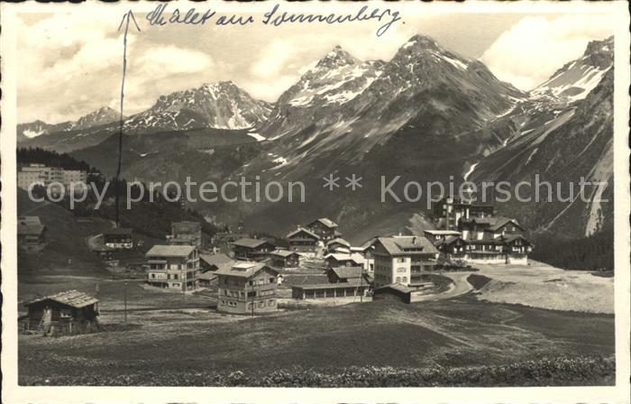 Inner Arosa mit Kulmhotel Alpenpanorama