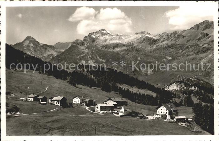 Fex mit Piz Lunghin Piz Cravasalvas Piz Materdell