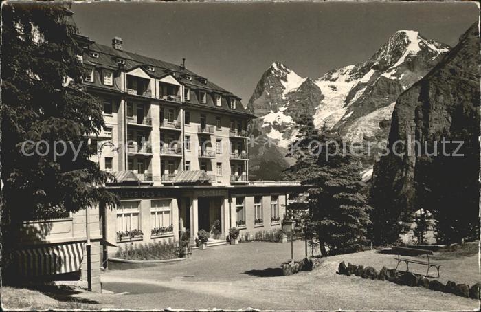 Muerren BE Palace Hotel Eiger Moench Berner Alpen