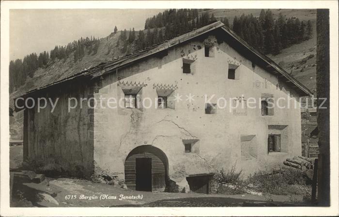 Berguen Bravuogn GR Haus Jenatsch