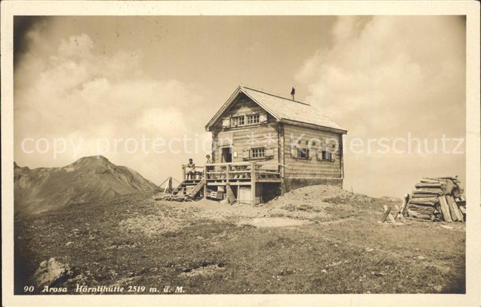 Arosa GR Hoernlihuette Berghaus