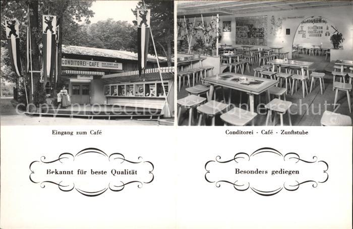 St Gallen SG Olma Conditorei Cafe Zunftstube St Galler Biber Zunft Wappen