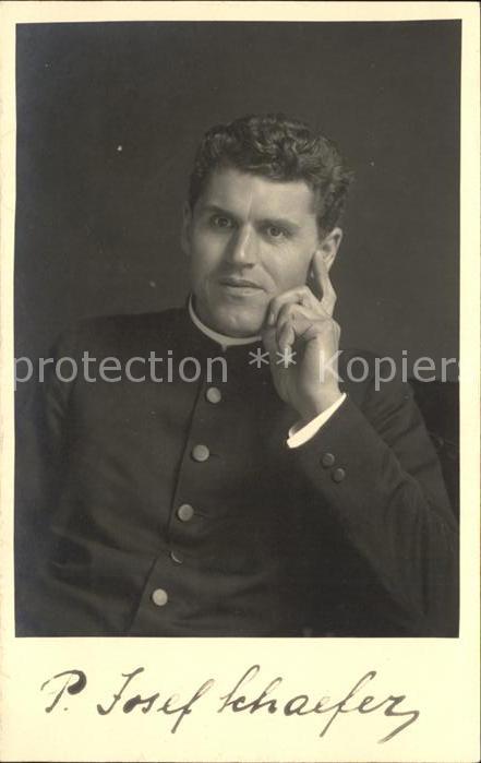 Rorschach Bodensee Pater Josef Schaefer Passionsspiele