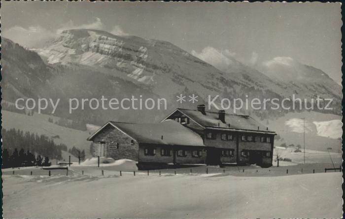 Wildhaus SG Haus Appenzeller Alpen Winterlandschaft