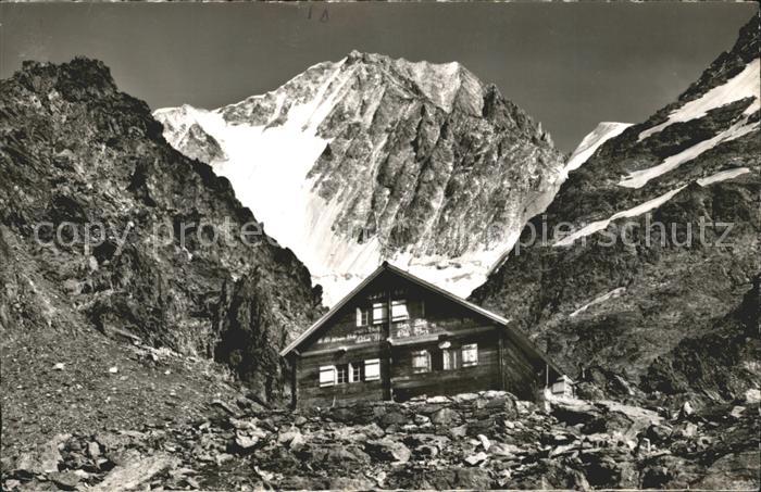 Bietschhorn Huette Berghaus Berner Alpen