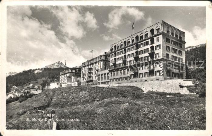 St Moritz GR Kulm Hotels