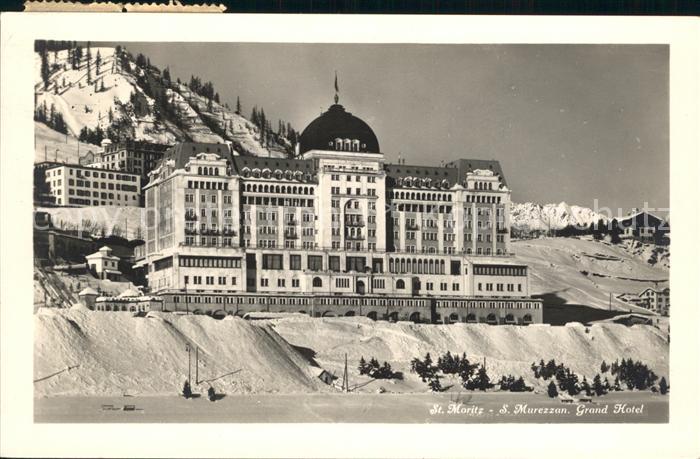 St Moritz GR Grand Hotel