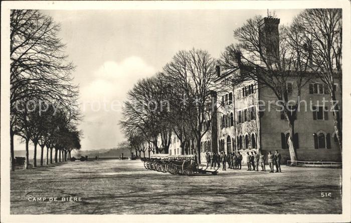 Biere VD Camp Kanonen Soldaten