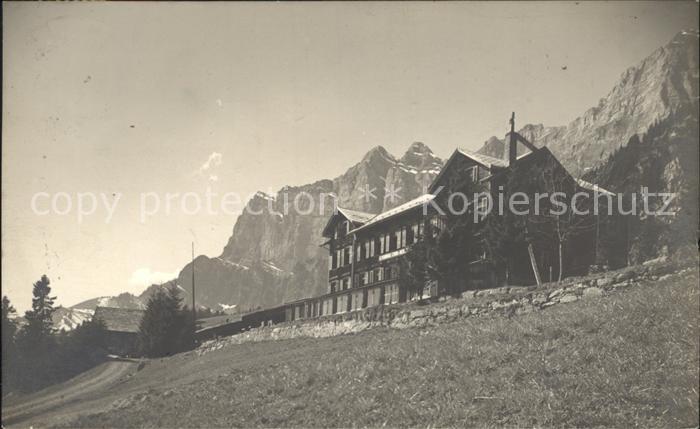Walenstadt Kurhaus Schrina Hochruck Alpen