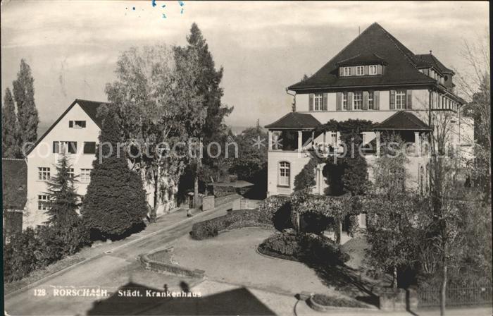 Rorschach Bodensee Staedtisches Krankenhaus