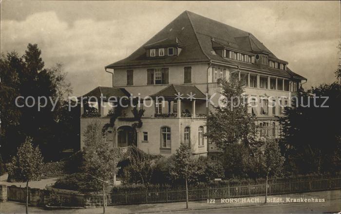 Rorschach Bodensee Staedtisches Krankenhaus