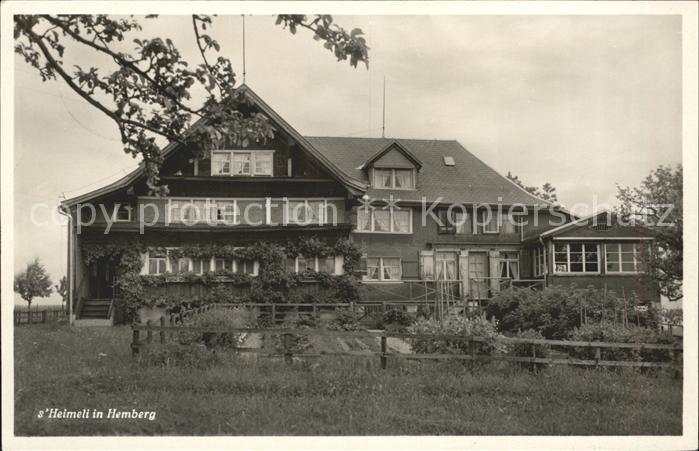 Hemberg SG s Heimeli Ferienheim Pension