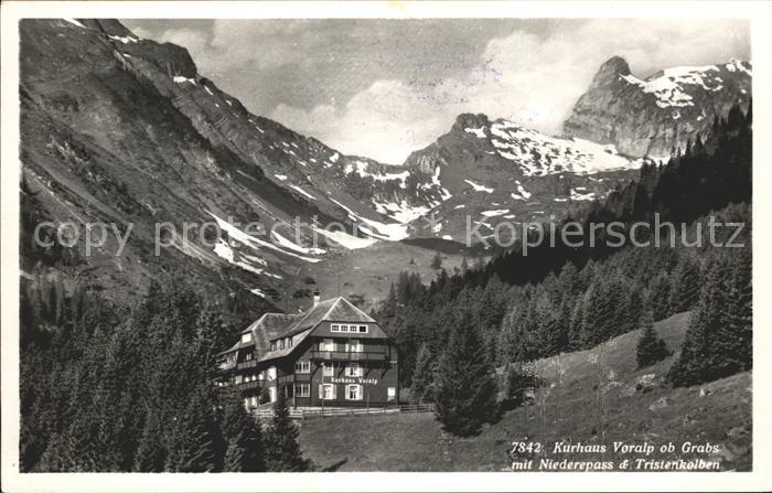 Grabs SG Kurhaus Voralp mit Niederepass Tristenkolben Alpen