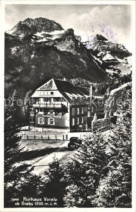 Grabs SG Kurhaus Vorap Alpen