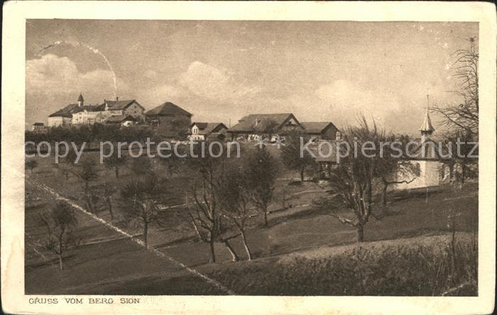 Uetliburg SG Berg Sion Kloster Kapelle