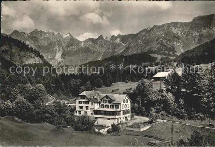 Ennetbuehl Kurhaus Seeben Saentis Latispitz Appenzeller Alpen