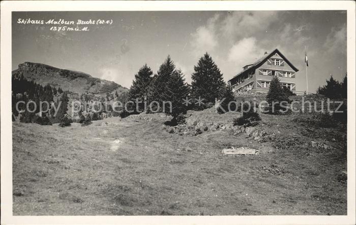 Buchs SG Skihaus Malbun im Sommer